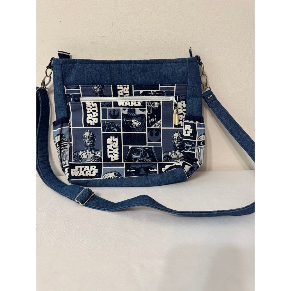 STAR WARS HANDMADE DENIM CROSSBODY BAG